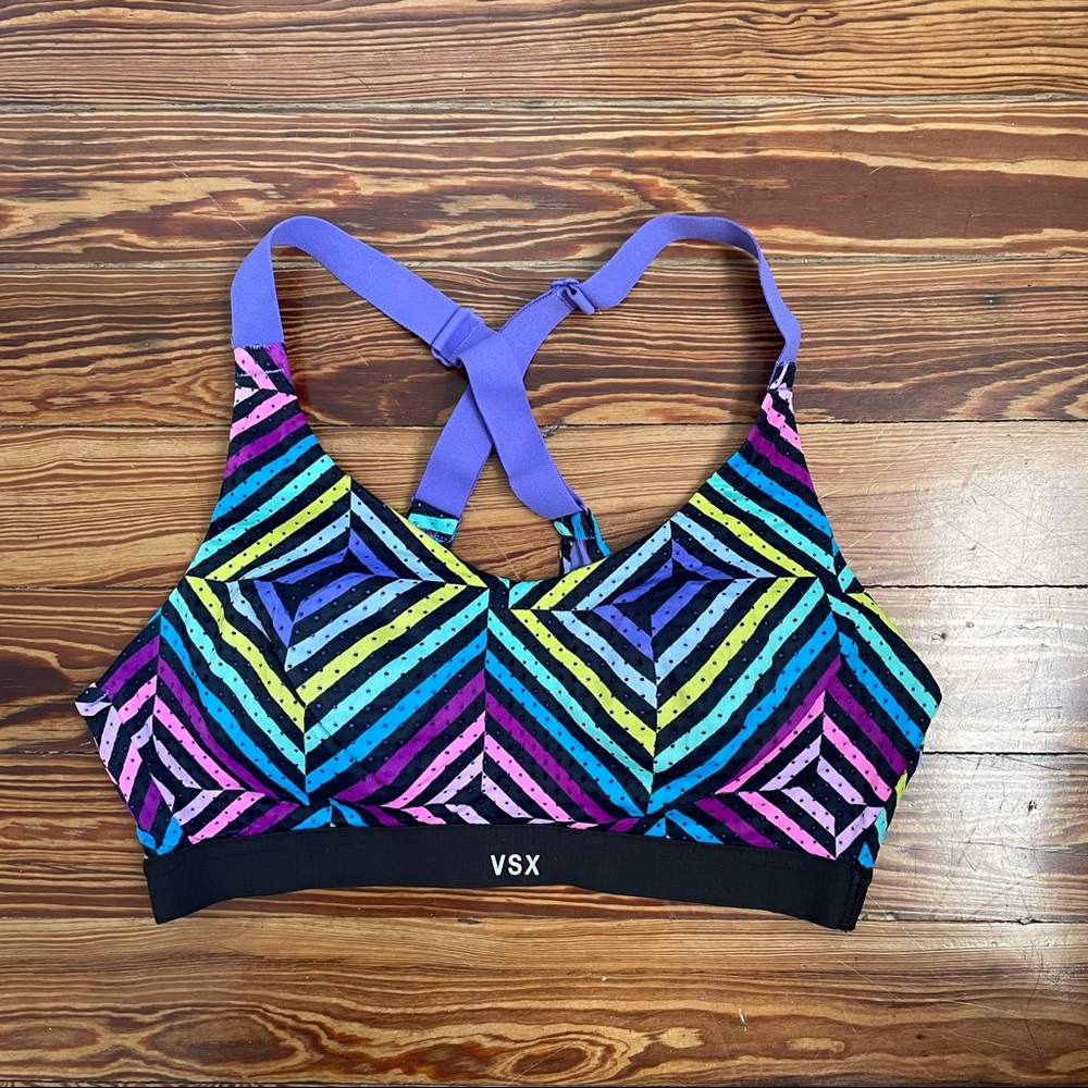 Victoria’s Secret Colorful Sports Bra Size 32b